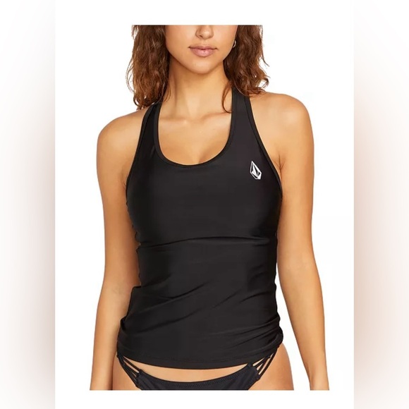 NWT Volcom
Juniors' Simply Core Racerback Tankini Top Medium - Picture 1 of 13
